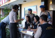 Ratusan Anggota Polda Bali Dites Urine Mendadak