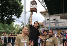 Buka Lomba Burung Pleci, Bupati Klungkung Berjanji Akan Fasilitasi Para Pecinta Burung