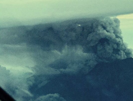 GA Kembali Erupsi, Masyarakat Dihimbau Tetap Tenang