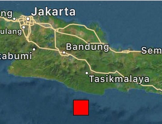 Gempa 6,9 SR Guncang Jawa Bagian Selatan, Peringatan Tsunami Diaktifkan