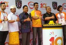 HUT ke 10, Cellular World Resmi jadi Partner Bali United