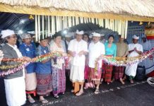 Sudikerta Resmikan Pos Layanan Bengkel Servis Gratis 24 Jam di Area Pura Besakih