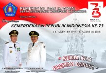 Ucapan HUT RI ke 73 dari Pemkab Klungkung