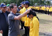 Bupati Klungkung Buka KKN UNHI di Kecamatan Banjarangkan