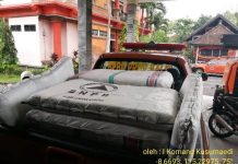 Ribuan Karung Plastik Didistribusi untuk Bendung Gelombang Pasang