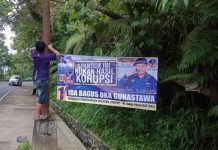 Spanduk Bermuatan Antikorupsi Nasdem Dicopot