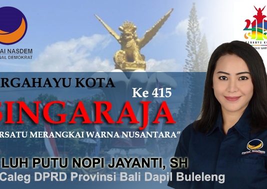 Luh Nopi Seri Jayanti Caleg DPRD I Bali Partai NasDem Dapil V Buleleng