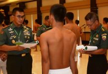 Pangdam IX/Udayana Pimpin Sidang Parade Calon Tamtama 2019