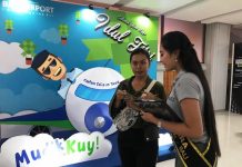 Nuansa Idul Fitri Terasa Dibandara I Gusti Ngurah Rai