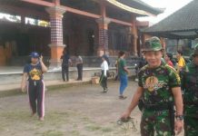 Mahasiswa Undiksha Bantu Program TMMD Kodim Klungkung