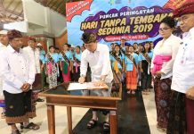 Bupati Klungkung Ajak Masyarakat Patuhi Perda KTR dan Anti Narkoba