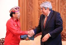 Bertemu Kepala Parlemen Portugal, Gubernur Bali Inginkan Pariwisata Bali Berkualitas