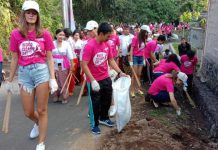 Para Finalis Miss Universe Ikut Bersih-Bersih di Karangasem Bali