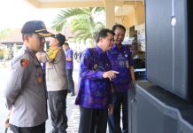 Pemkab Klungkung Hibahkan Sound System Kepada Polres Klungkung