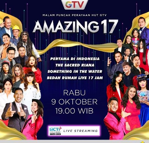 Ulang Tahun GTV ke-17, Berikan Pengalaman Baru dan Mengejutkan