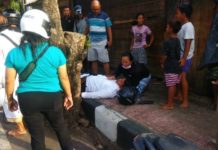 Datang Dari Nyegara Gunung, Tabrak Mobil Parkir