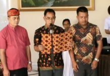 Deklarasi Kesepakatan Damai Pemilihan Perbekel Serentak Tahun 2020