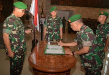 Pangdam Pimpin Sertijab dan Tradisi Laporan Korps Kakesdam IX/Udayana