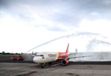 Bandara I Gusti Ngurah Rai Sambut Inaugural Flight VietJet Air Rute Hanoi – Bali