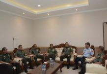 Studi Kelayakan Kerjasama Akademik dalam Negeri, Dirkersamik Sesko TNI Audiensi ke Kodam IX/Udayana