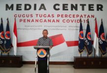 COVID-19 Sabtu: 1.155 Positif, 59 Sembuh, dan 102 Meninggal