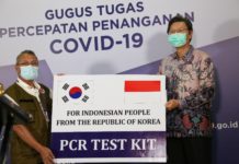 Bantuan PCR Pemerintah Republik Korea Berkapasitas 32.200 Tes