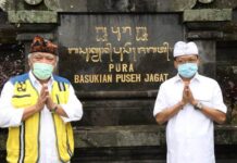 Basuki : Pura Agung Besakih adalah Aset Nasional yang Harus Diperhatikan