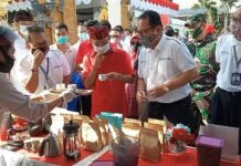 BI Bali Gelar Pasar Gotong Royong, Trisno: Ngiring Angge Produk Krama Bali