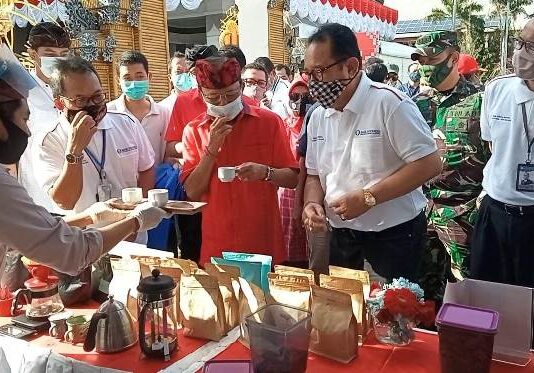 BI Bali Gelar Pasar Gotong Royong, Trisno: Ngiring Angge Produk Krama Bali