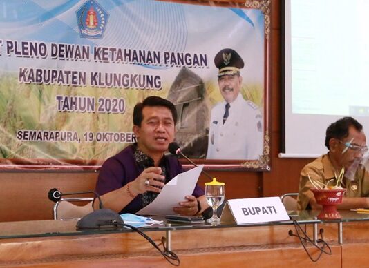 Pemkab Klungkung Gelar Rapat Pleno Ketahanan Pangan