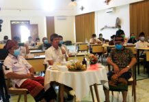 Bupati Klungkung Hadiri Sosialisasi Penerapan Sistem Uji Coba Pembayaran Global Budget