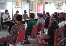 Kapolres Klungkung Ajak Seluruh Elemen Masyarakat Menjaga Kantibmas Jelang Tahun Baru