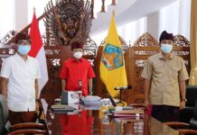 Gubernur Ikuti Rilis Data Kependudukan Secara Bersama-Sama BPS-Kemendagri