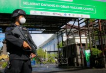 134 Personel Polda Bali Amankan Vaksinasi Nasional