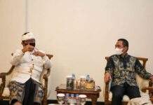 Bertemu Bupati Lumajang, Cok Ace Sebut Odalan di Semeru Tetap Dilaksanakan dengan Prokes Ketat