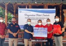 BI Bali Salurkan 1000 Paket Sembako bagi Warga Berdampak Covid-19