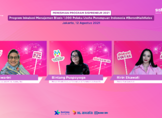 Kolaborasi XL Axiata – Kementerian PPPA RI, Dorong 1.000 Pelaku Usaha Perempuan “Naik Kelas”