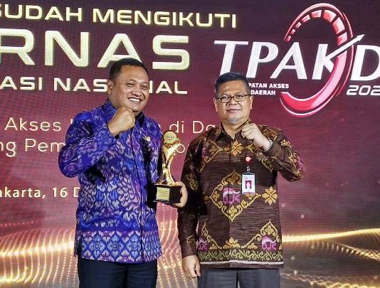 Tim Percepatan Akses Keuangan Daerah Kabupaten Gianyar Raih TPAKD AWARD 2021