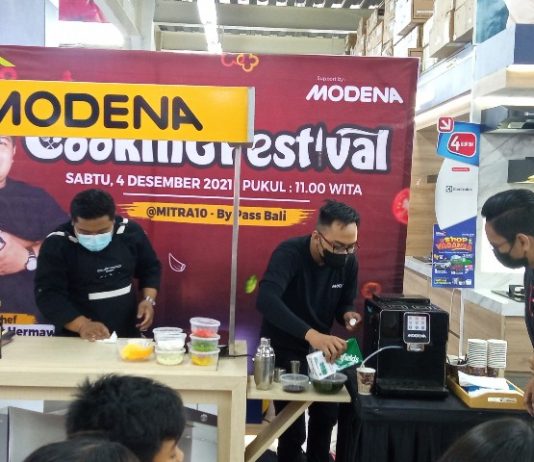 Dibanjiri Peminat, MODENA dan Mitra 10 Gelar Cooking Festival