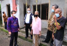Dirjen Fakir Miskin Kemensos RI Apresiasi Pengejaran Bantuan Rehabilitasi Sosial Rumah Tidak Layak Huni di Kabupaten Klungkung