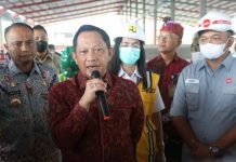 Jelang Puncak Acara G20 di Bali, Mendagri Tinjau Langsung Pembangunan TPST Kesiman Kertalangu
