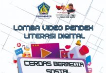 Pendaftaran Lomba Video Pendek Literasi Digital Diperpanjang