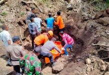 Musibah Longsor di Kemoning, BPBD Bali Salurkan Santunan untuk Korban