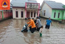 Banjir di Kota Pangkalpinang, 458 Rumah Terendam Banjir