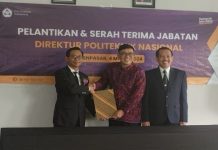 Direktur Politeknik Nasional Denpasar Periode Antar Waktu Resmi Dilantik