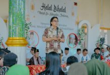 Bupati Badung Giri Prasta Hadiri Halal Bihalal Masjid Se-Kabupaten Jembrana