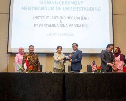 IJN Gandeng PT Pertamina Bina Medika Indonesia Tingkatkan Kesehatan Jantung