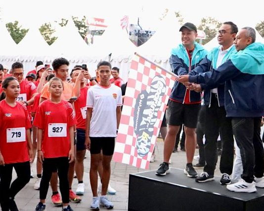 Kolaborasi Pemkot bersama Telkomsel, Walikota Denpasar Lepas Fun Run 5K “Cooltura Bali”