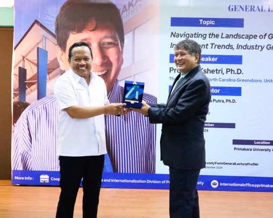 Hadirkan Pakar Profesor AI Amerika, Primakara University Gelar Kuliah Umum
