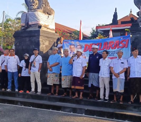 Wayan Baru Tegaskan Rekomendasi Presiden Terpilih Bapak Haji Prabowo Subianto Hanya ke Paket Juliarta-Wijaya